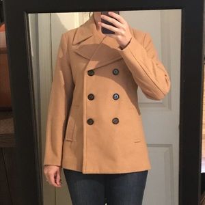 Camel Old Navy Peacoat Small